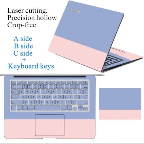 Laptop skin sticker for acer dell hp lenovo Samsung 12 13 14 15.6inch customize Shell screen keyboard protective film waterproof