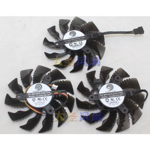 Original for Gigabyte GTX960 Mini-ITX GTX970 graphics card cooling fan PLA09215S12H 3 wire 4 wire