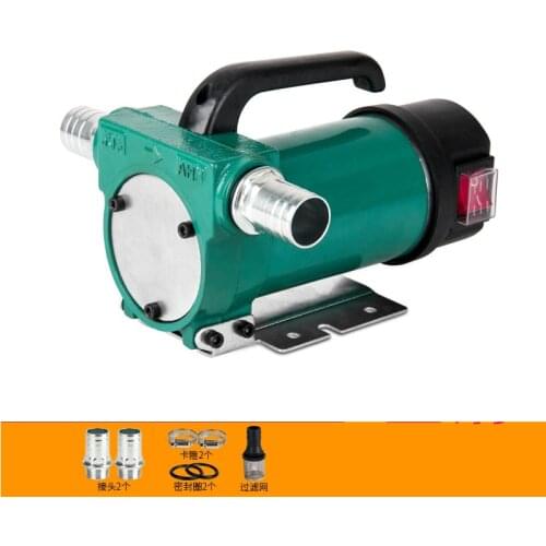 Self Priming Electric Automatic Transmission Oil Pump Diesel Fuel Water Transfer Oil Suction Pump 12V 24V 220V 200W 60L/MIN