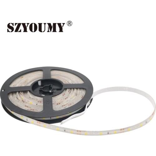 SZYOUMY 50M DC 12V SMD 2835 Flexible Led Strip Light 60leds/m lP65 Waterproof Led Tape Ribbon Light