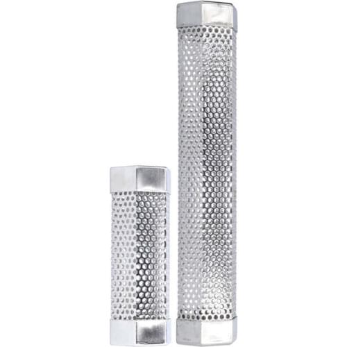 Smoker Tube 304 Stainless Steel Bbq Smoker Box Hex Stable Barbecue Smoke Generator Pipe for Cold Hot Smoking Grilled Foods