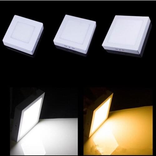 Ultra Bright 9W 15W 25W 30W LED Panel Light Square Shape LED Surface mounted indoor Downlight 12V/24V,LED Driver include