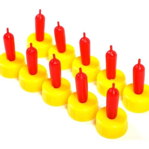 10 Piece Pet Dog Drink Bottle Nipple Teat Lamb Pup Nipples