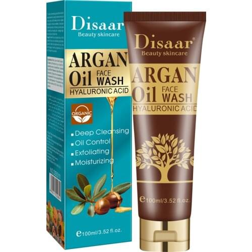 100ml Disaar Argan Oil Moroccan Facial Cleanser Brightens The Skin Deep Cleansing Gentle and Non-irritating