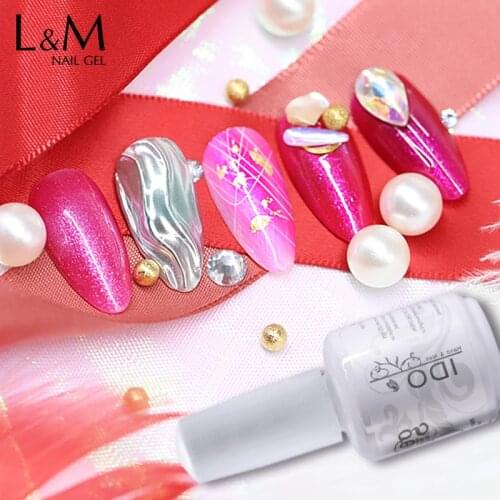 12PCS Set IDO Shining Purple Color series Nail Gel Polish High quality LED Soak Off UV Shimmer Nails Art beauty long-lasting Gel