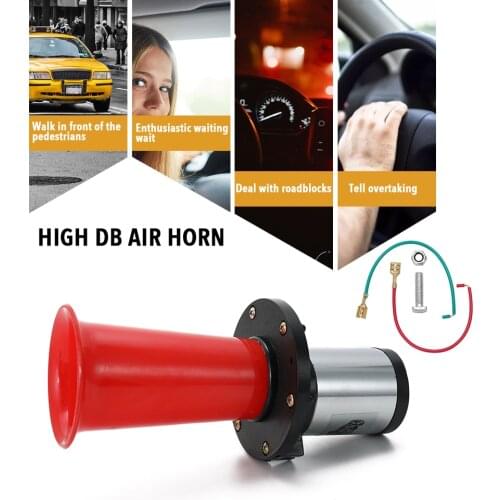 12V Vintage OO-GA Oogah Classical Horn for Ford Model Antique Old Style School Chrome 110dB Car Motorbike Accessories