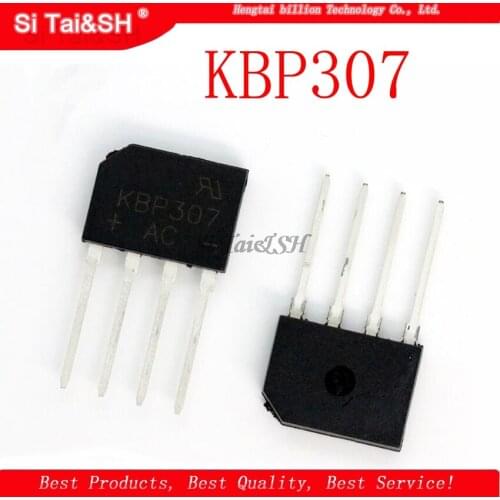 20PCS KBP307 ZIP KBP 307 3A 700V Flat bridge bridg new original