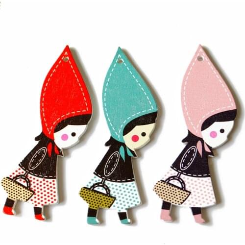 20pcs Cute Girl Design Gift Tag Wedding Party DIY Decoration Pendant Party Festival Supplies