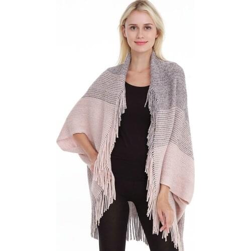 2021 Autumn Winter Women Cardigan Warm Knitted Sweater Jacket tassel Fashion Knit Cardigans Coat Lady Loose Sweaters