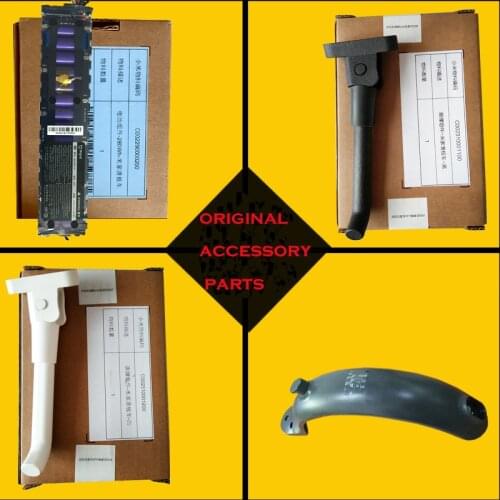 Repair Accessories for Xiaomi Mijia M365 Electric Scooter Brakes Disc Base Packs Insurance Light Hub Shell Mudguard Kickstand