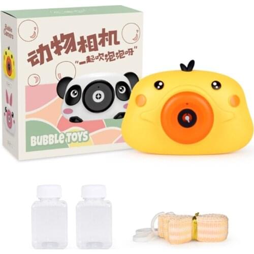 Camera Bubble Machine Blowing Toys For Kids Automatic Soap Bubbles Summer Outdoor Toys Children Toys Gifts D5QA