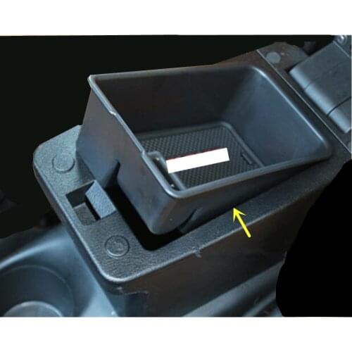 Car Inner Storage Trim Container Center Console Cup Holder Gear Box Frame Armrest 1pcs For Nissan Kicks 2017 2018 2019 2020