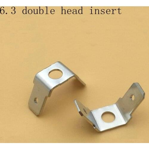 6.3 Connector for double-headed chip capacitor PCB circuit board insert 250 bilateral connection terminal