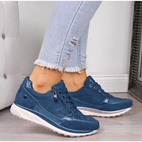 NEW Womens Wedges Sneakers Vulcanize Shoes Sequins Shake Shoes Fashion Girls The New Four Seasons Sport Shoes Woman Casual Cozy