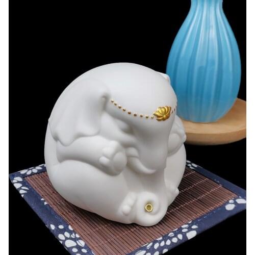 Cute Baby Elephant Animals Mold Buddha Soap Mold Cake Tools Candles Making Wax Plaster Mould Silicone Mold Resin Crafts