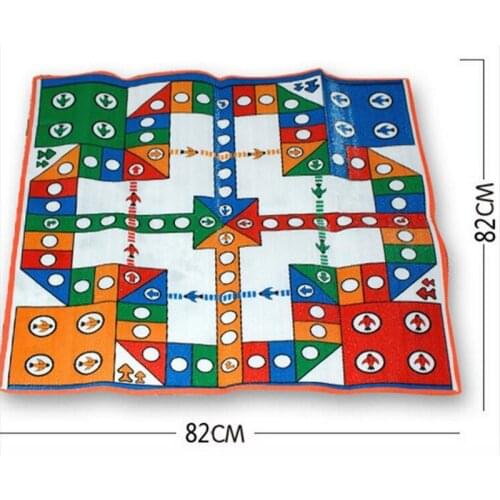 1Set Soft Foam Cushions Sitting Flight Chess Board Games Big Four Players Flight Chess Family Board Games