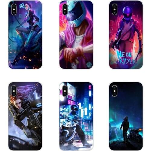 Neon Motorcycle Kawasaki Biker For Huawei Honor 4C 5C 6X 7 7A 7C 8 9 10 8C 8S 8X 9X 10I 20 Lite Pro TPU Transparent Cases Covers