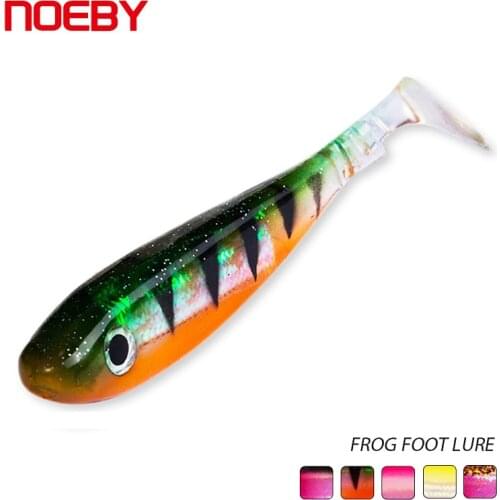 NOEBY 4-5pcs/Bag 60mm 2.5g Soft Fishing Lures 90mm 8g Artificial Baits 130mm 23g Saltwater Silicon Rubber Fish Tackle W8026