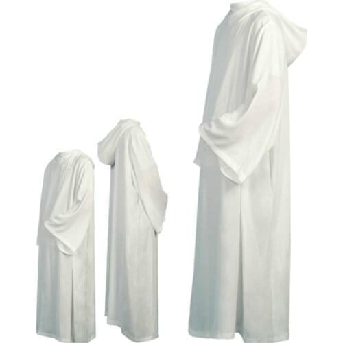 Clergy Robes Catholic Costume Church Priest Alb Hooded Deacon Robe Vestment Christian Chasuble Alb Mass Gown Three Models