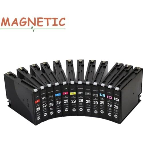 PGI29 PGI 29 Ink Cartridge 12 Colors for Canon PIXMA PRO-1 Printer PGI-29 Pigment Full Ink with chip