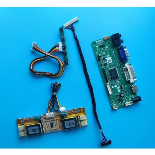 M.NT68676 Controller board HDMI-compatible Audio DVI 4 Lamps LCD LVDS kit For MT190AW01 VGA Screen 1440X900 Panel monitor 19"