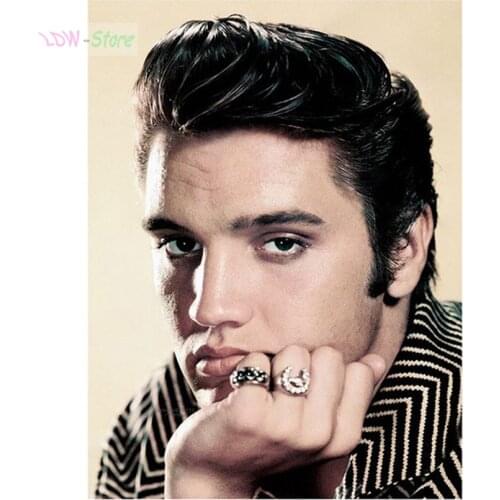 Full 5D Diy Diamond Painting Diamond Embroidery Cross Stitch Elvis Pictures of Rhinestones Diamond Mosaic Home Decor NEW251
