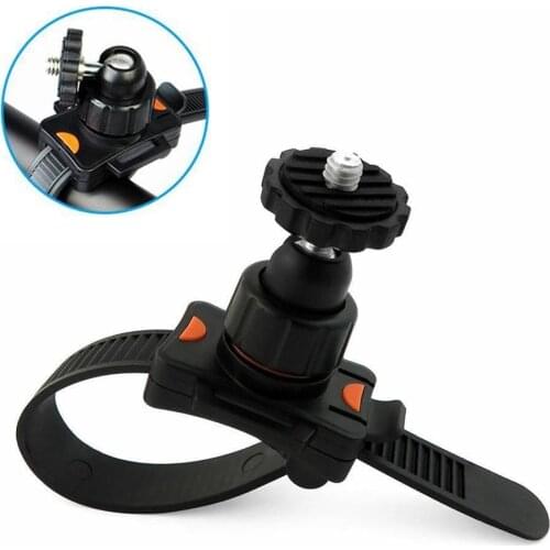 Adjustable Bicycle Zip Tie Strap Mount Holder Clamp for Gopro Hero 8 7 6 5 4 3+ 3 Xiaomi Yi 4K