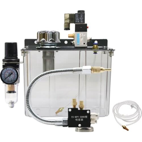 3L Spray Cooler Coolant Pump Oil Mist Sprayer Lubrication Spray System Mental Cutting Cooling Water Pipe Nozzle Dust Removal Oil