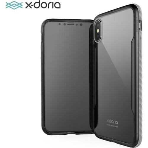 X-Doria Fense Series Phone Case For iPhone X Military Grade Drop Tested Protection Case Cover For iPhone X Back Cover Coque