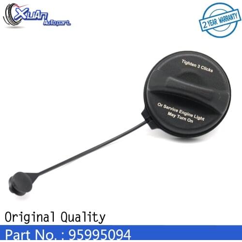 XUAN New Fuel Tank Gas Cap 95995094 with Tether For Chevrolet Silverado GMC Sierra Yukon Cadillac CTS Buick Regal Pontiac 04-12