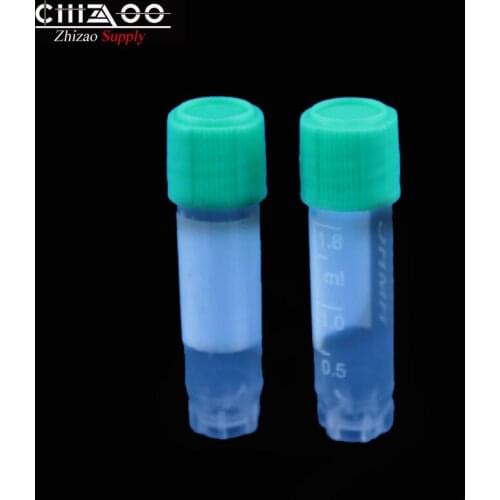 1.8ML 500PCS Lab Plastic Freezing Tube Cryo Tube Cryovial