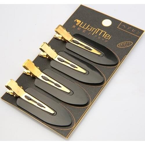 4pcs Surfboard Shape Hair Clips No Mark Hairpins Fix Fringe Barrette Hair Styling Tools for Girls Hair Band Accessories
