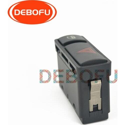 Emergency Flash Light Switch Push Button Hazard Warnng Light Lock Switch On/Off Switch For BMW 3 Series E46 Hot Sell 61318368920