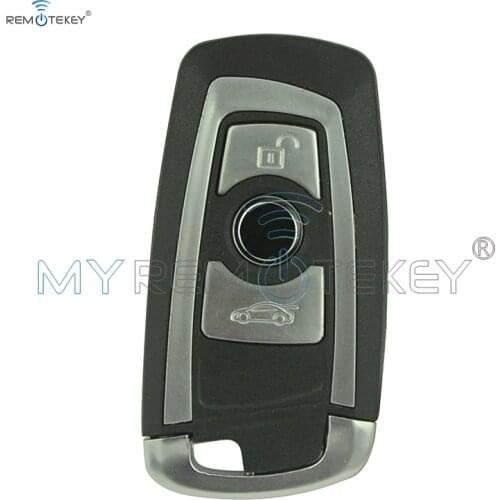 Remtekey smart key case cover shell 3button for bmw car key KR55WK49863