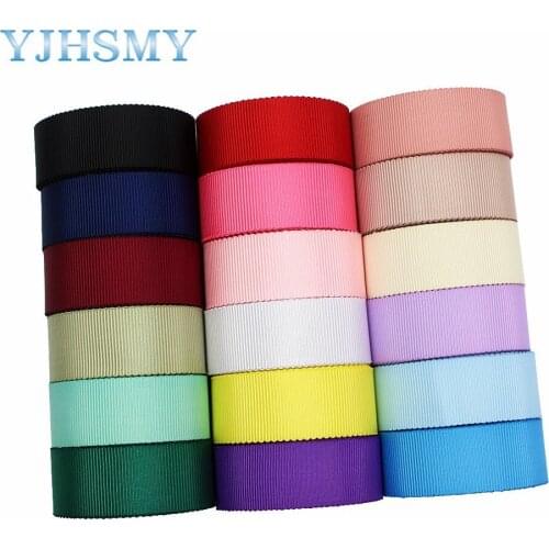 L-20624-595 3/8“ 1”1-1/2”Solid color print Pattern Ribbon , 5 yards DIY handmade hair accessories Material , Bow Decoration