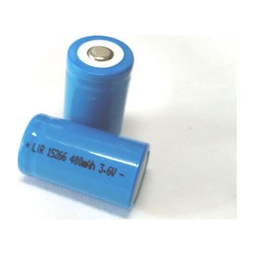 10PCS Lithium battery LIR15266 15270 ICR2 400MAH 3.7V rechargeable lithium battery