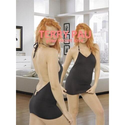 Terry Pau TP120626 Metalli Mini Dress