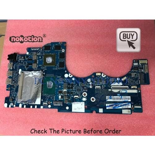 PCNANNY NM-A541 FOR Lenovo Y700-15ISK Y700 laptop Mainboard Motherboard i5-6300HQ Nvidia GTX 960M 5B20K28160 tested