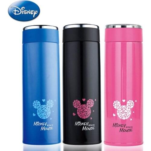 Disney New Cartoon Animation Cup Baby Children Learning Vacuum Cup Lightweight Vacuum Stainless Steel Cup Creative Simple