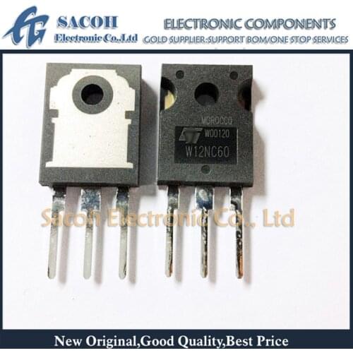 New original 10PCS/Lot STW12NC60 W12NC60 or STW12NB60 W12NB60 TO-247 12A 600V N-ch Power MOSFET
