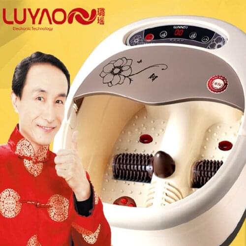 C05 new arrival brand behalf massage Foot Bath Automatic Heating Footbath Massage Foot Bath Barrel Electric Foot Basin