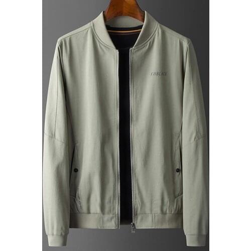 New Arrival Fashion High Quality Men Autumn Coat Fashion Jacket Casual Mandarin Collar Plus Size M L XL 2XL 3XL 4XL