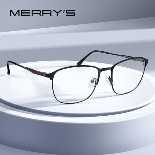 MERRYS DESIGN Oval Glasses Frame For Men Women Fashion Trending Eyewear Myopia Prescription Optical Eyeglasses S2312