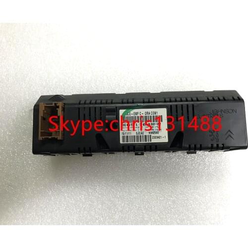 Original Screen support USB Dual-zone air Bluetooth Display Red monitor 12 pin for 307 407 408 citro en C4 C5 screen