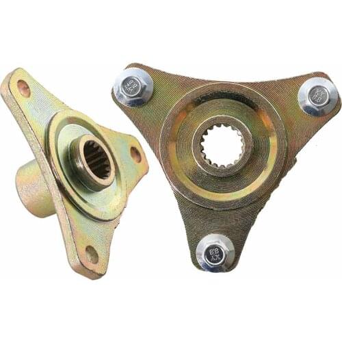 TDPRO Pair of 7/10" Rear Axle Wheel Hubs for Go Kart Racing Mini Bike 3 Bolt Pattern go kart parts