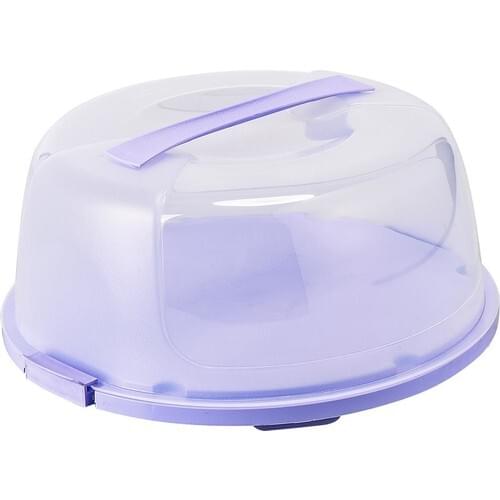 Plastart Lock Clamshell Cake Storage Box
