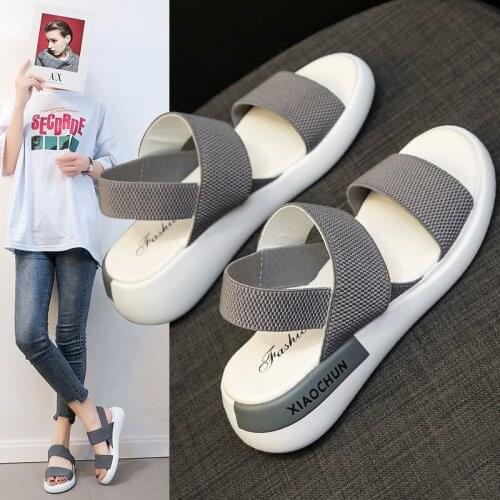 New Summer Women Sandals Fashion Ladies Hollow Platform Beach Shoes Casual Soft Comfortable Sports Sandals