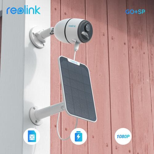 Reolink GO with Solar Panel Battery 4G Sim Card Network Camera Starlight Vision Wild Video Surveillance IP Cam