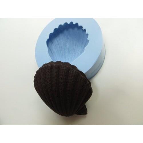 Silicone Mold Shell design Handmade Soap Mould Resin Pendant Soap Mould DIY Handicraft Soap Candle Aroma Stone QT0045