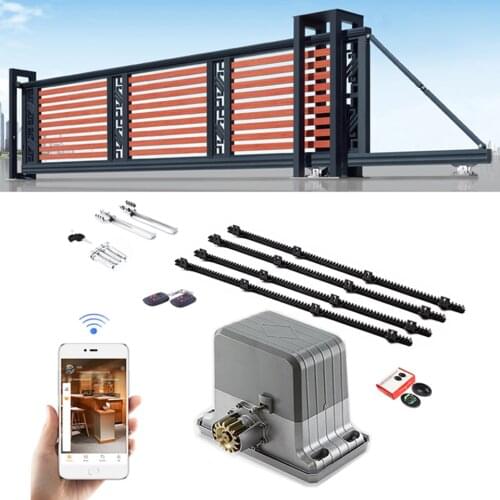 GALO AC110/220 rolling sliding gate operator moving gate weight 1800kg,industrial and home automation gate opener